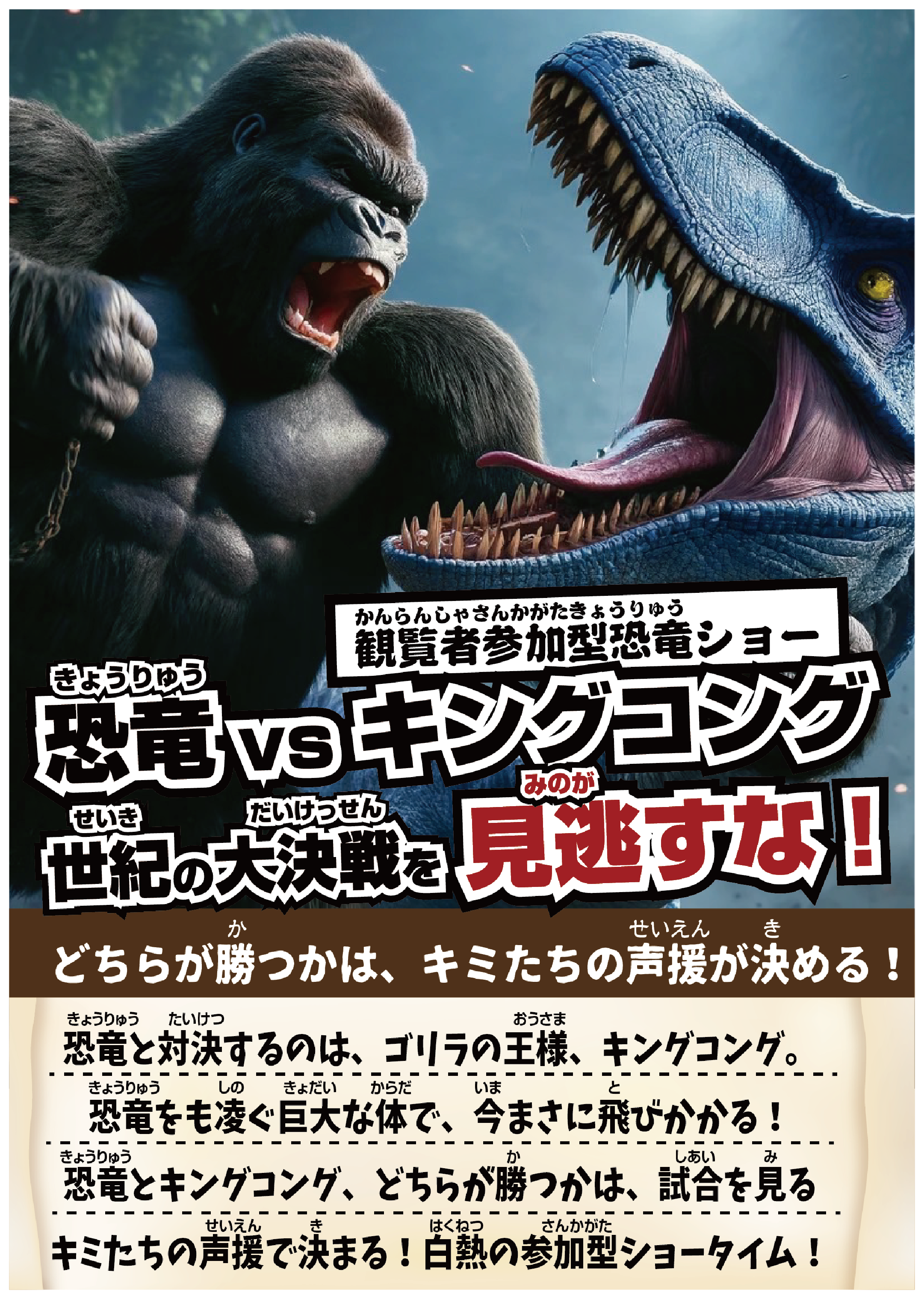 恐竜イベント